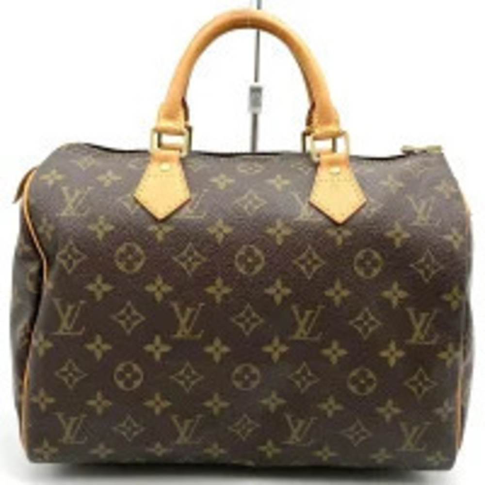 Louis Vuitton Speedy Handbag Boston Monogram Canvas